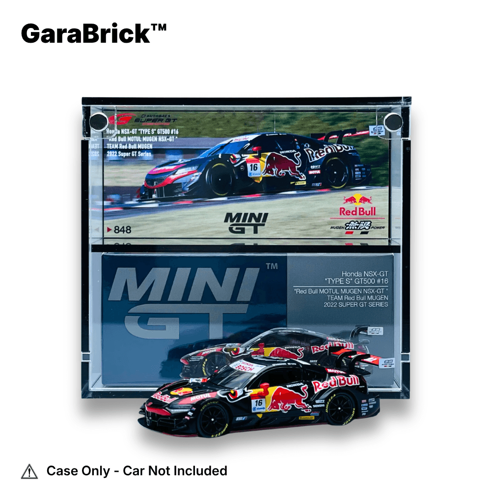 MiniGT Display Case for Honda NSX-GT "TYPE S"GT500 #16 (#848)