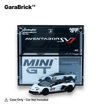MiniGT Display Case for Lamborghini Aventador SVJ 63 (#842)