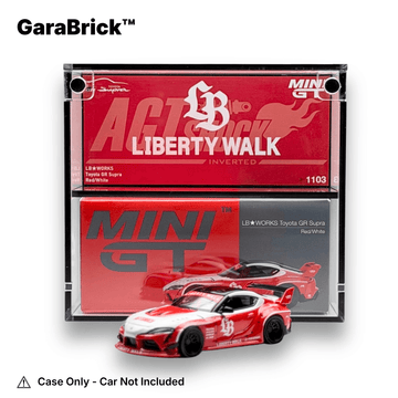 MiniGT Display Case for Toyota GR Supra (#1103)