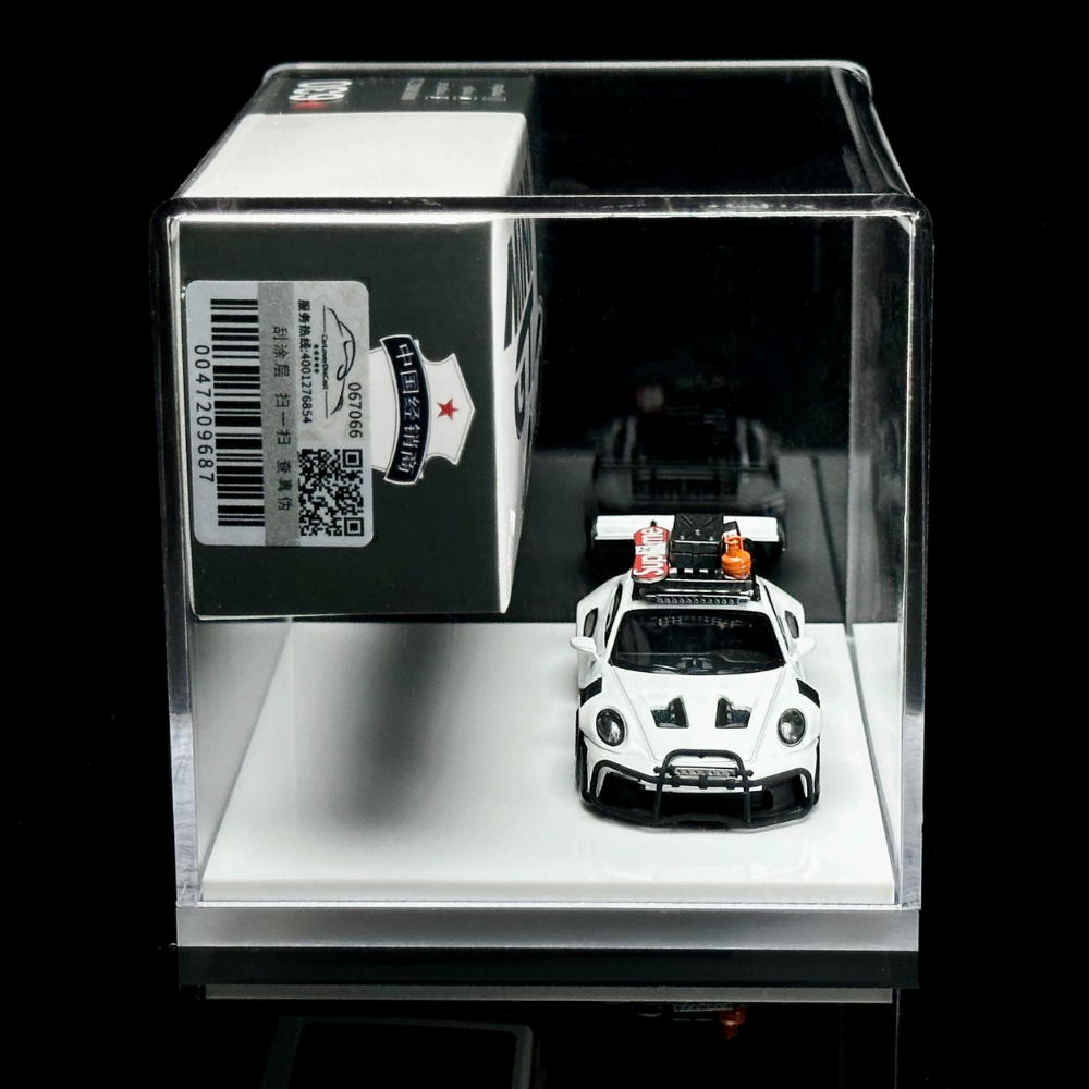 Double-Deck Display Case - 1:64 Acrylic Case for MiniGT, Tarmac Works & Para64