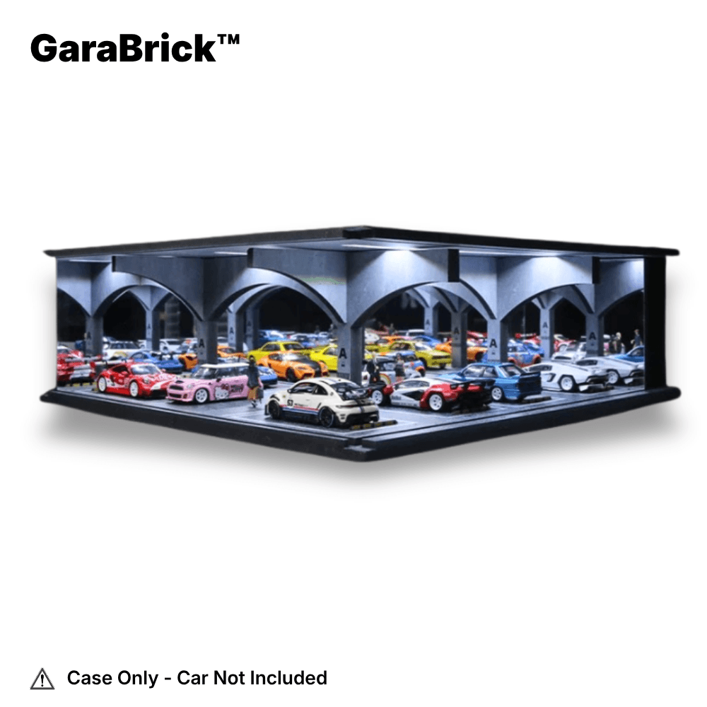 1:64 Scale Industrial Parking Garage Diorama