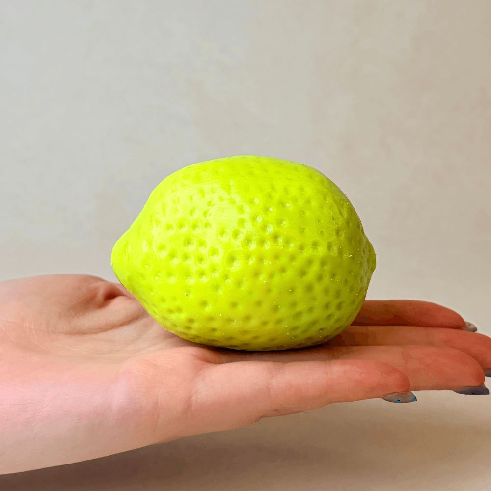 Crunchy Lemon Squishy _ Block Filling | Squeeze & Color-Changing Fun