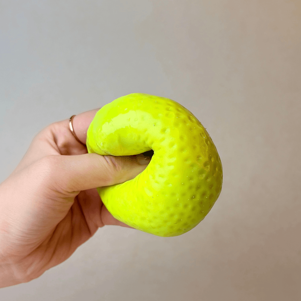 Crunchy Lemon Squishy _ Block Filling | Squeeze & Color-Changing Fun