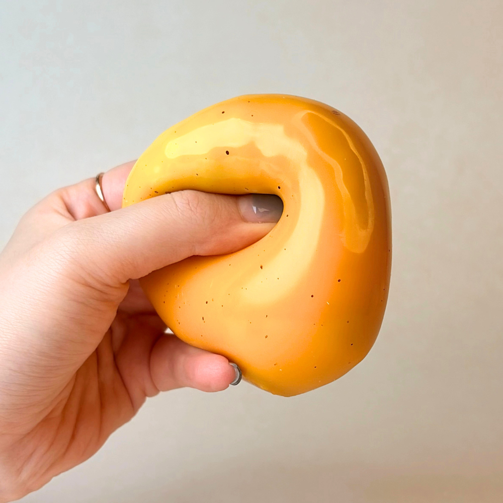 Crunchy Mango Squishy _ Block Filling | Squeeze & Color-Changing Fun