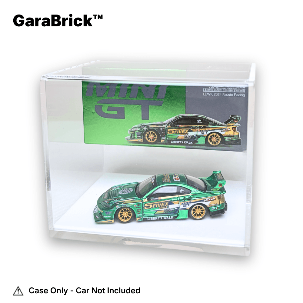 Double-Deck Display Case - 1:64 Acrylic Case for MiniGT, Tarmac Works & Para64