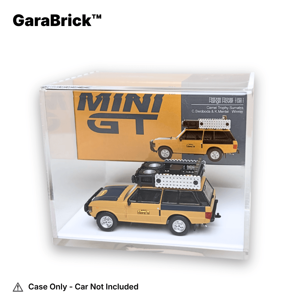 Double-Deck Display Case - 1:64 Acrylic Case for MiniGT, Tarmac Works & Para64