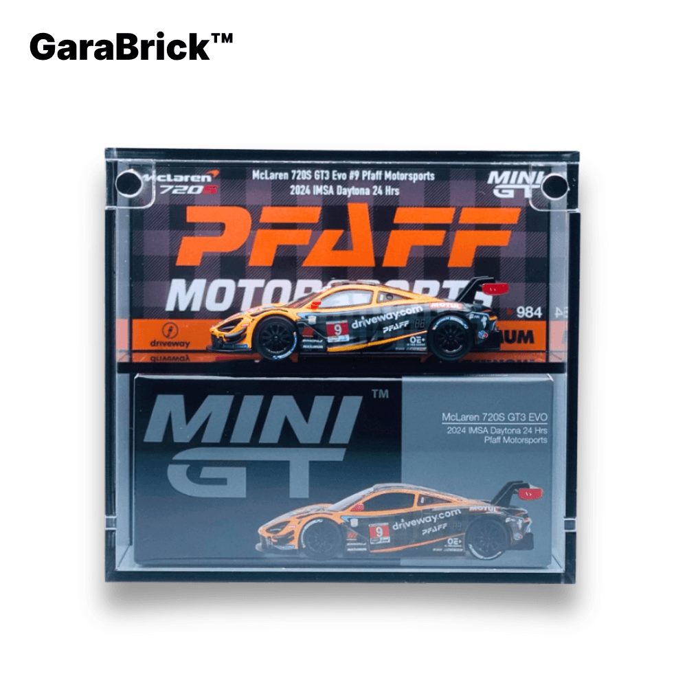MiniGT Display Case for McLaren 720S GT3 EVO (#984)