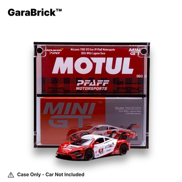MiniGT Display Case for McLaren 720S GT3 EVO (#993)