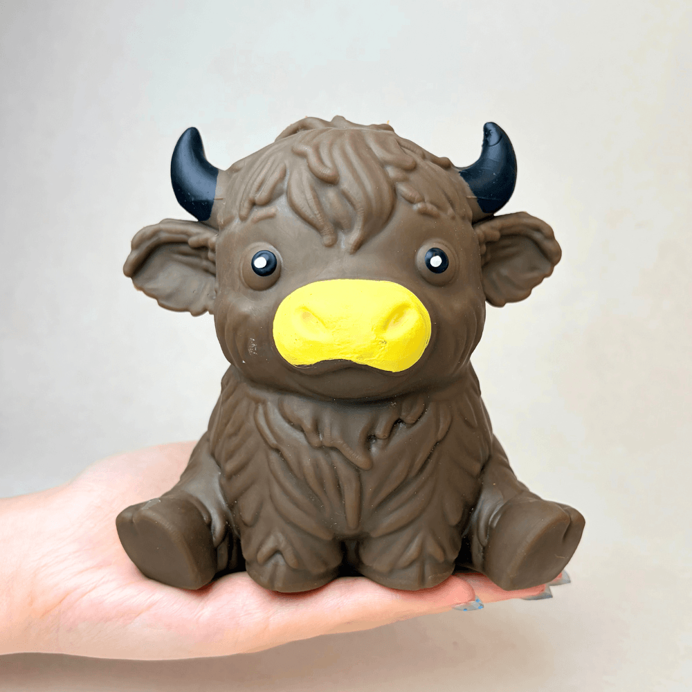 Highland Cow Squishy - Large Size