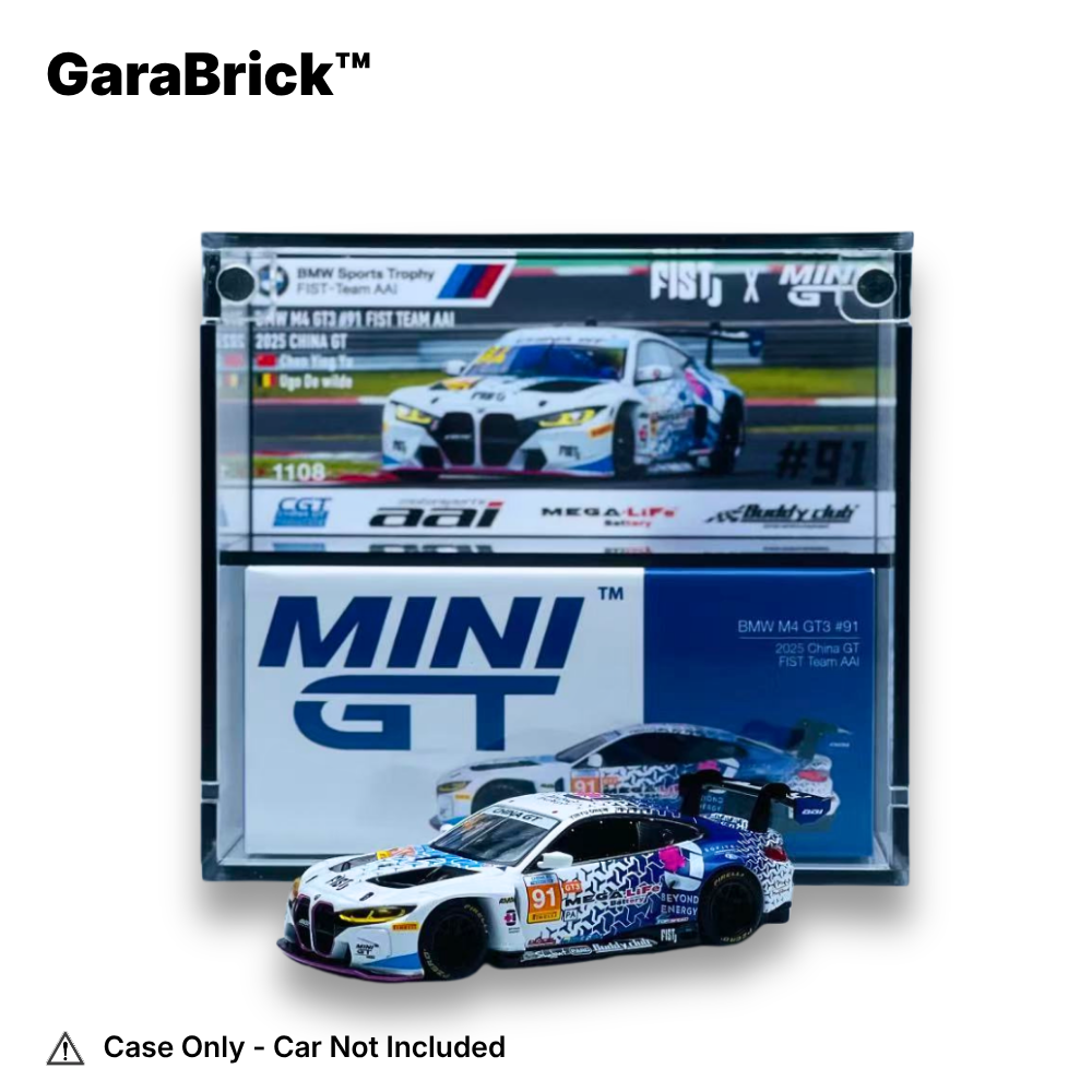 MiniGT Display Case for BMW M4 GT3 #91 (#1108)