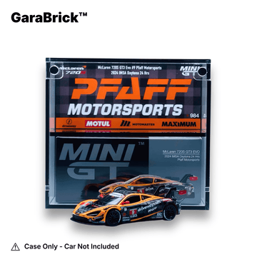 MiniGT Display Case for McLaren 720S GT3 EVO (#984)