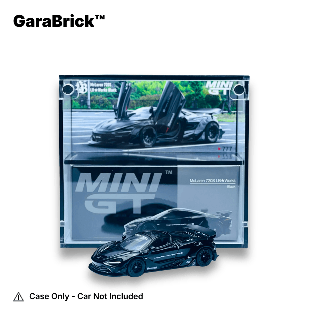 MiniGT Display Case for McLaren 720S "LB-Works" (#777)