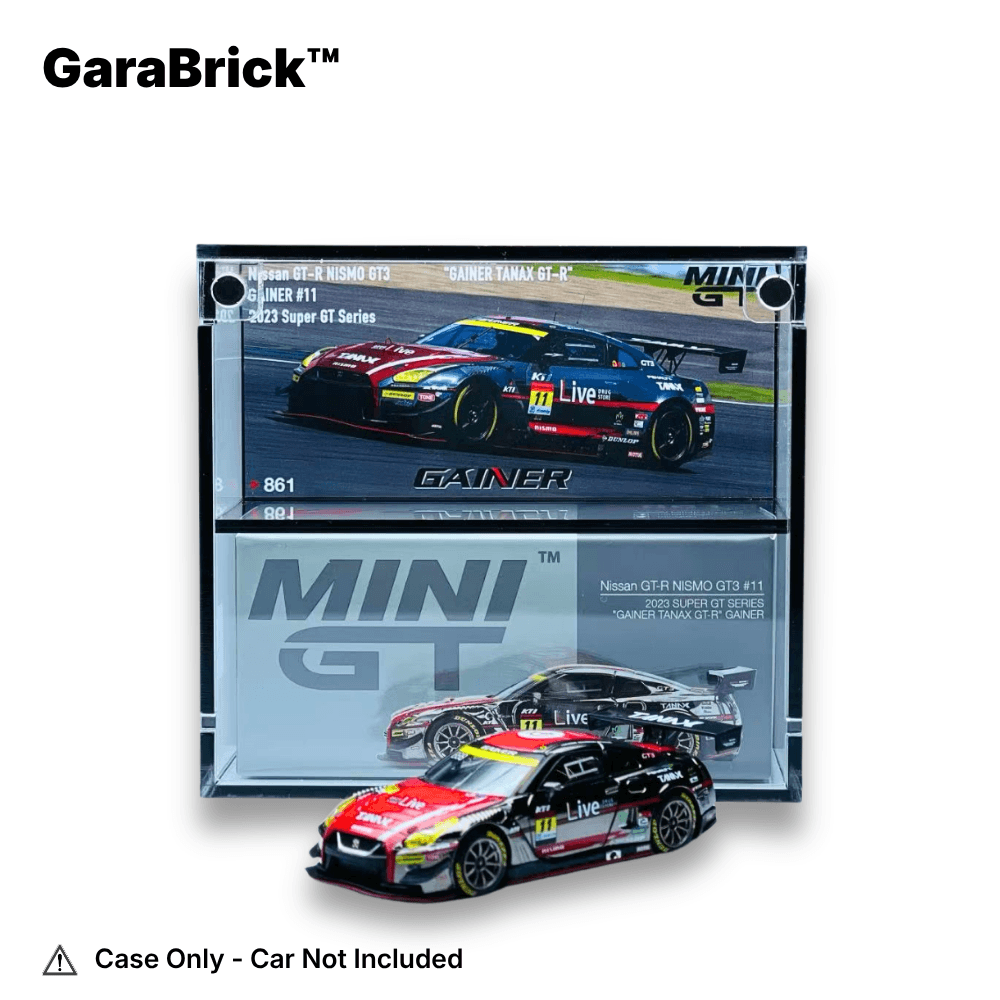 MiniGT Display Case for Nissan GT-R NISMO GT3 #11 (#861)